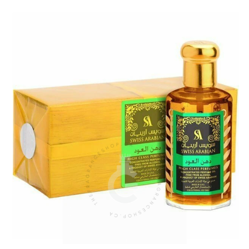 Swiss Arabian Dehn El Oud Concentrated Perfume Oil, Alcohol Free For Him / Her 95 ml