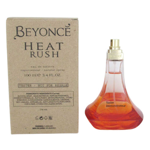 Beyonce Heat Rush EDT For Her 100ml / 3.4oz Tester