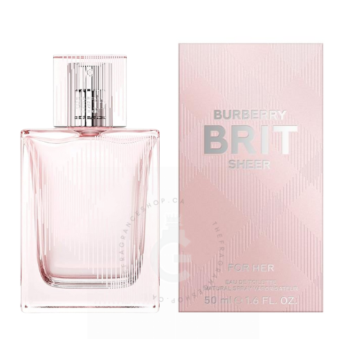 Burberry Brit Sheer EDT For Her 50 ml / 1.6 Fl. oz.