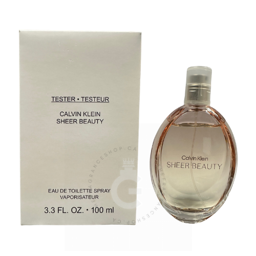 Calvin Klein Sheer Beauty EDT For Her 100 ml / 3.3 Fl. oz. Tester
