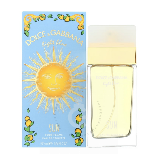 Dolce & Gabbana Light Blue Sun EDT Pour Femme 50 ml / 1.6 Fl. oz.