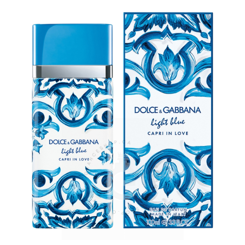 Dolce & Gabbana Light Blue Capri In Love EDT for Her 100mL / 3.4 Fl. oz.
