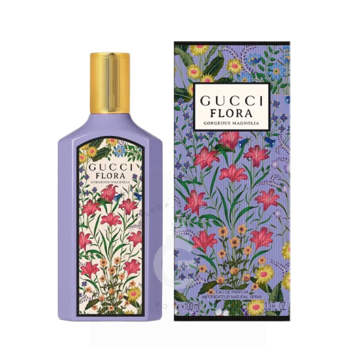 Gucci Flora Gorgeous Magnolia EDP For Her 100 ml / 3.3 Fl. oz.