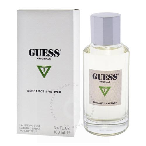 Guess Type 1 Bergamont & Vetiver EDP For Him / Her 100 ml / 3.4 Fl. oz. 