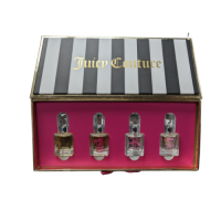 Juicy Couture 4pcs Gift Set For Her Gold Box