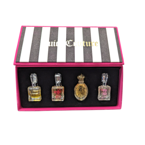 Juicy Couture 4pcs Gift Set For Her Pink Box
