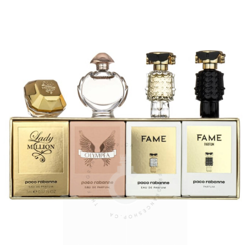 Paco Rabanne 4pcs Travel Set Retail Exclusive For Her 