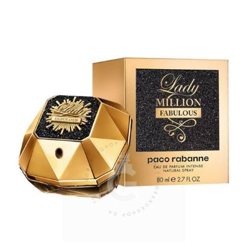 Paco Rabanne Lady Million Fabulous Intense EDP For Her 80ml / 2.7oz