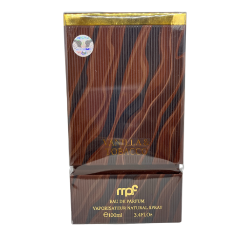 mpf vanilla and tobacco MPF Vanilla And Tobacco EDP For Him / Her 100ml / 3.4oz
