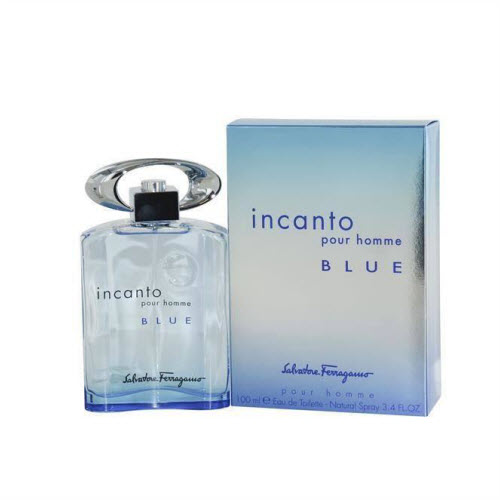 salvatore ferragamo incanto blue pour homme 100ml edt