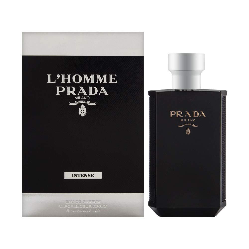 Prada L'homme Intense Eau De Parfum Spray By Prada Prada L'homme Intense Eau De Parfum Spray By Prada